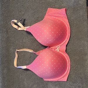 AERIE Sunnie 34D pink&peach Bra